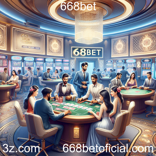 Experiência Interativa no Jogos 'Ao Vivo' da 668bet